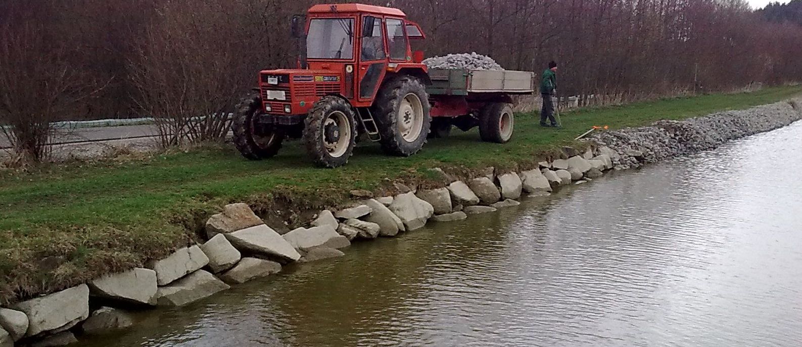 Reperatur Teich 1 - November 2015